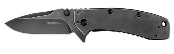 Kershaw Cryo II-Blackwash Assisted Opening Knife SKU 1556BW