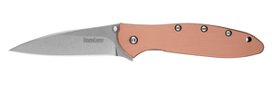 Kershaw Ken Onion Leek Assisted Flipper Copper Knife SKU 1660CU