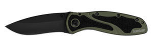 Kershaw Blur Assisted Opening Knife Olive SKU 1670OLBLK