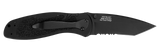 Kershaw Blur Assisted Opening Knife Tanto/Serrated SKU 1670TBLKST