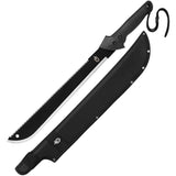 Gerber Machete w/Sheath Two Tone Dual Saw & Fine Edge High Carbon Stainless Blade/Black Gator Grip Handle SKU G2447