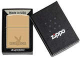 Playboy High Polish Brass Zippo Lighter