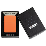 Zippo Classic Orange Matte Windproof Lighter