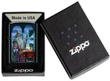 Wizard's Emissary Black Matte Zippo Lighter
