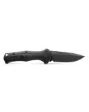 Benchmade Mini Claymore Automatic Knife Cobalt Black CPM-D2 Tool Steel Blade/Black Grivory Handle   SKU 9570BK