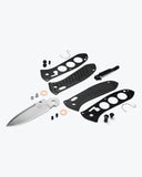 Benchmade Mini Presidio II Axis Lock Knife CPM-S30V Stainless Steel Blade/Black Polymer Handle SKU 575-1