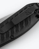 Benchmade Mini Presidio II Axis Lock Knife CPM-S30V Stainless Steel Blade/Black Polymer Handle SKU 575-1