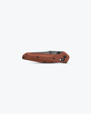 Benchmade Osborne Axis Lock Knife Black CPM-MagnaCut Stainless Steel Blade/Burnt Orange Alum. Handle SKU 940BK-03