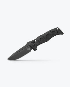 Benchmade Shane Sibert Mini Adamas Automatic Knife Gray CPM-CruWear Tool Steel Blade/Black G10 Handle SKU 2730GY-1