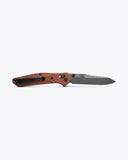 Benchmade Osborne Axis Lock Knife Black CPM-MagnaCut Stainless Steel Blade/Burnt Orange Alum. Handle SKU 940BK-03