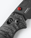 Benchmade PSK AXIS-Assist Knife CPM-MagnaCut Stainless Steel Blade/Black G10 with Carbon Fiber Bolsters Handle SKU 593BK-01