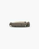 Benchmade Bugout AXIS Lock Knife CPM-S30V Stainless Steel Blade/Dark Olive Grivory Handle SKU 535TN-11