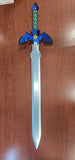 Legend of Zelda Replica Blue Metal Master Sword 42" w/Plaque SKU 709