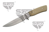 Straight Back Bone Skinner with Sheath SKU 203369