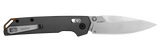 Kershaw Iridium  DuraLock Knife Spear Point D2 Tool Steel Blade/Gray 6061-T6 Aluminum Handle SKU 2038
