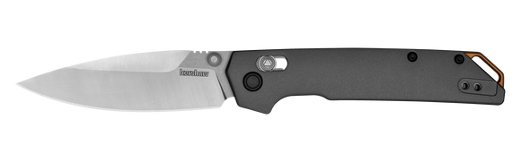 Kershaw Iridium  DuraLock Knife Spear Point D2 Tool Steel Blade/Gray 6061-T6 Aluminum Handle SKU 2038