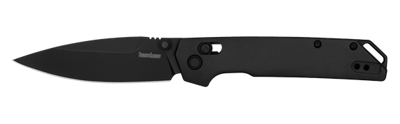 Kershaw Iridium DuraLock Knife Black Aluminum SKU 2038BLK