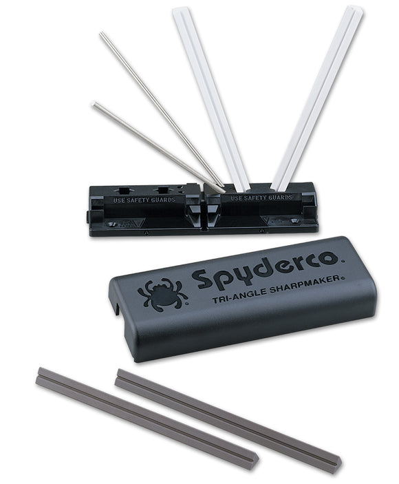 Spyderco Tri-Angle Sharpmaker Complete Sharpening System SKU 204MF