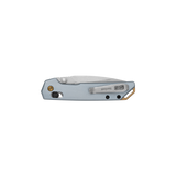 Kershaw Mini Iridium DuraLock Knife Stonewash D2 Steel Blade/Ice Blue 6061-T6 Aluminum Handle SKU 2051