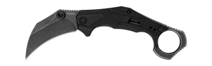 Kershaw Outlier Assisted Karambit Knife Black GRN SKU 2064