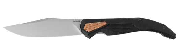 Kershaw Strata Frame Lock Knife Black G10 SKU 2076