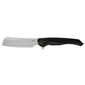 Kershaw Strata Cleaver Frame Lock Knife Black G-10 SKU 2078