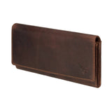 Charlotte Leather Wallet in Chestnut