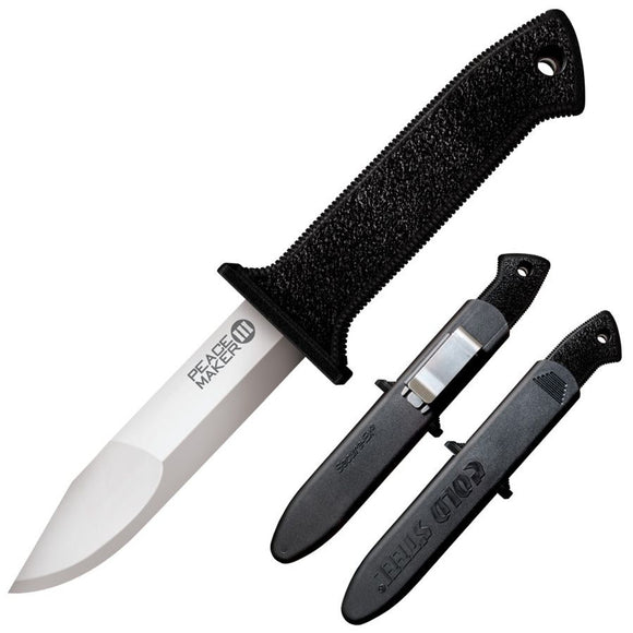 Cold Steel Peace Maker III Fixed Blade Knife w/Sheath SKU CS-20PBS