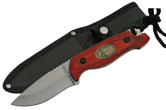 Rite Edge Fixed Blade Skinner Hunting Knife with Sheath SKU 211388-WF