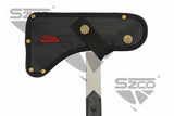 Rite Edge 12" Old Glory Axe w/Sheath 3D Print SS Blade/Black Wood Handle SKU 211572