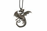 Dragon Necklace with Hidden Blade on Black Cord 3.75" Overall Stainless-Steel Blade/Zinc Aluminum Alloy Body SKU 211586
