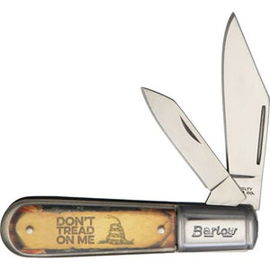 Novelty Don't Tread on Me Barlow Folding Pocket Knife SKU NV324