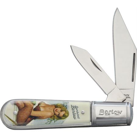 Novelty Bombshell Barlow Folding Pocket Knife SKU NV314