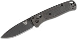 Benchmade Bugout AXIS Lock Knife Black DLC CPM-S30V Steel Blade/Graphite Black CF-Elite Handle SKU 535BK-2