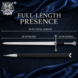 Hand Forged Anduril Legendary Power VikingSword, Unique Gift