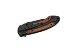 Rite Edge Wood Folding Knife Black Blade SKU 300444-BK