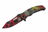 Cat Eye Linerlock Knife Red SKU 300503-RD