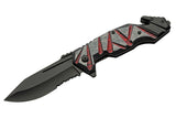 Rite Edge Bear Claw Assist Open Rescue Knife SKU 300538-RD