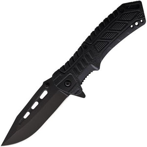 Black Streak Liner lock Folding Knife SKU CN300524