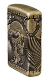 Zippo Steampunk Skull Lighter SKU 29268-000001