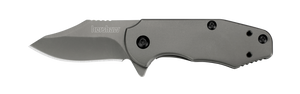 Kershaw Ember Assisted Opening Flipper Knife (2" Gray) SKU 3560