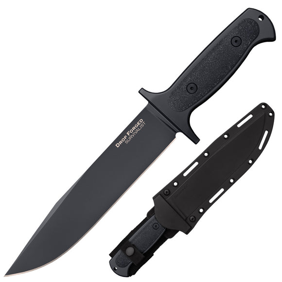 Cold Steel Drop Forged Survivalist Fixed Blade w/Sheath SKU CS-36MH
