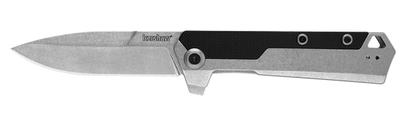 Kershaw Oblivion Assisted Opening Flipper Knife Black GFN SKU 3860