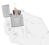 Zippo 24751 Zippo American Logo Lighter SKU 24751-000003