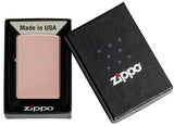 Zippo Classic High Polish Rose Gold Windproof Lighter