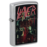 Zippo Slayer Reign in Blood Street Chrome Windproof Lighter