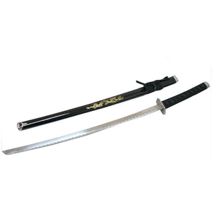 40" Black Samurai Sword Ninja / COMES WITH STAND