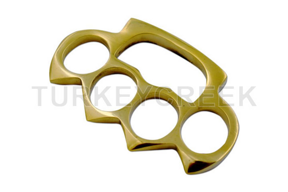 Solid Brass Belt Buckle/Paperweight Knuckles SKU KT-009BS