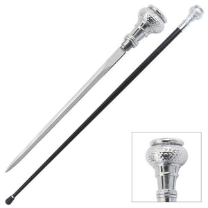 Snake Eye Tactical Heavy-Duty Sword Cane 37" Overall 12" Hidden Stainless-Steel Blade SKU SE-5346