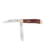 Kershaw Gadsden 2 Blade Slip Joint Folding Knife Red Bone SKU 4381RB